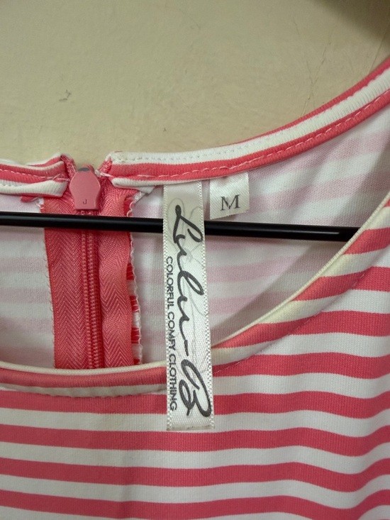 Lulu-B Sleeveless UPF 50+ Striped Dress - Picture 2 of 5